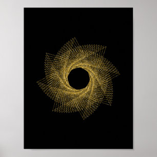 Heilige Geometrie-Symbol Poster
