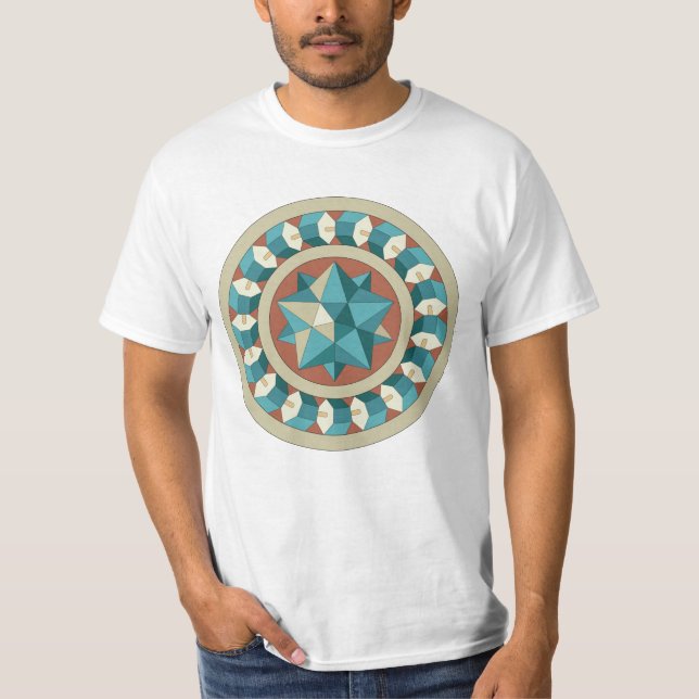 Heilige Geometrie  T-Shirt (Vorderseite)