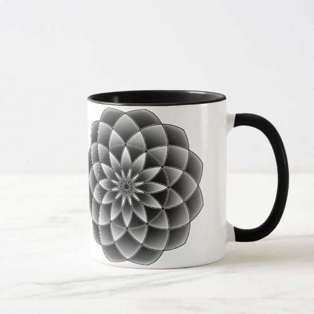 Heilige Geometrie Tasse (Rechts)
