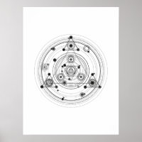 Heilige Geometrie und geometrische Alchemie-Gestal