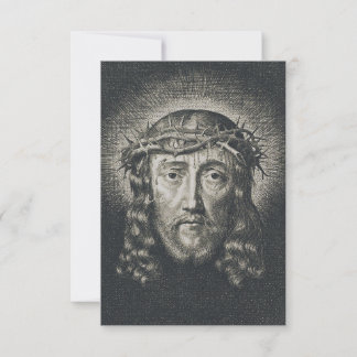 Heilige Gesicht Jesu Andachts-Heilige Karte