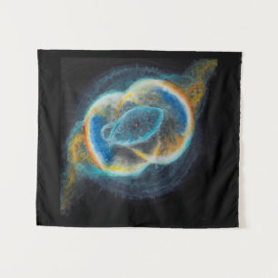 Heilige Gewerkschaft Vesica Piscis Nebulae Wandteppich