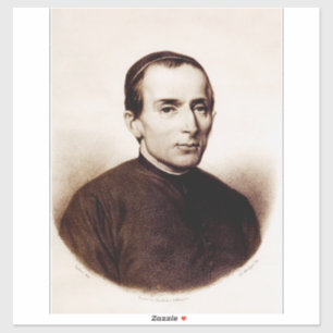 Heilige Giuseppe Cafasso Sacred Mercy Kunst Aufkleber