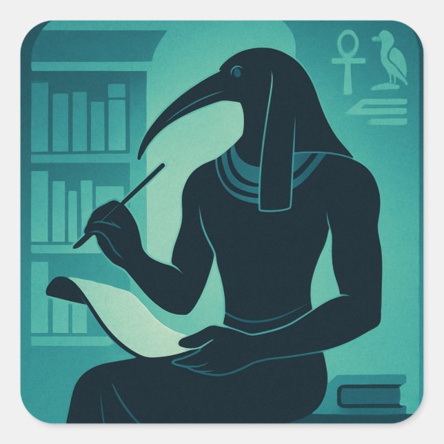 Heilige Göttliche Weisheit Gotthardsticker Quadratischer Aufkleber (Vorderseite)