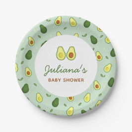 Heilige Guacamole Avocado Green Baby Dusche Pappteller