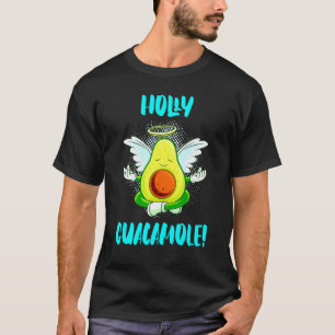 Heilige Guacamole Engel Religion Vegan Avocado T-Shirt