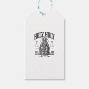 Heilige Heilige Vintage Gravur Religiöses Shirt De Geschenkanhänger