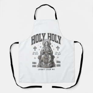 Heilige Heilige Vintage Gravur Religiöses Shirt De Schürze