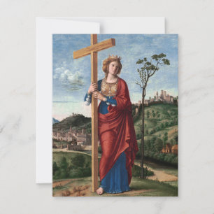 Heilige Helena mit dem Wahren Kreuz Sakrale Kunst