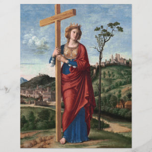 Heilige Helena mit dem Wahren Kreuz Sakrale Kunst Flyer