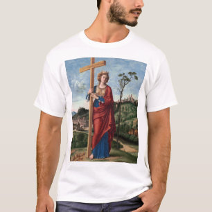 Heilige Helena mit dem Wahren Kreuz Sakrale Kunst T-Shirt