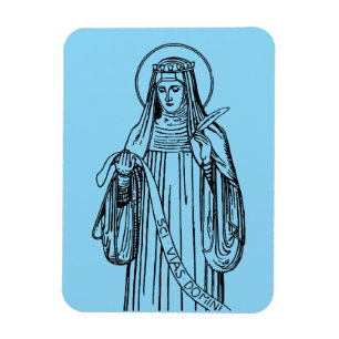 Heilige Hildegard von Bingen Mittelalterliche Myst Magnet