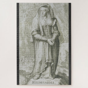 Heilige Hildegard von Bingen Mittelalterliche Myst Puzzle
