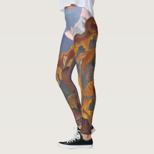 Heilige Höhlen, 1932 von Nicholas Roerich Leggings