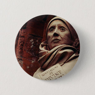 Heilige Julian von Norwich Button