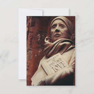 Heilige Julian von Norwich Dankeskarte