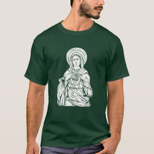 Heilige Jungfrau Maria christliche Mutter Jesu Chr T-Shirt