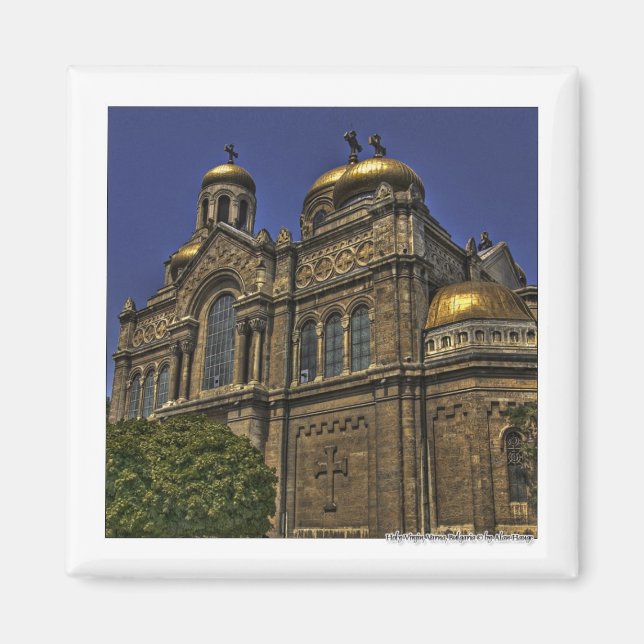 Heilige Jungfrau, Varna, Bulgarien Magnet (Vorne)