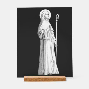 Heilige Katharina von Siena Jungfrau Acrylschild