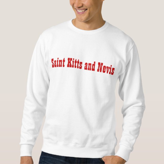 Heilige Kätzchen und Nevis Sweatshirt (Vorderseite)