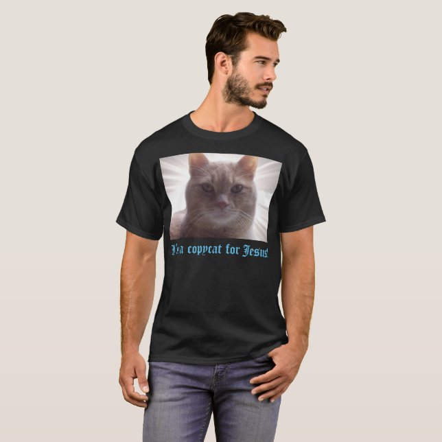 Heilige Katzen! T-Shirt (Vorne ganz)
