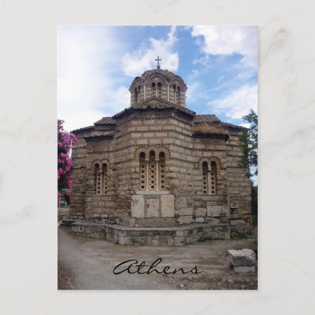 Heilige Kirche von Agora Postkarte (Vorderseite)