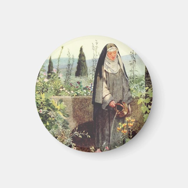 Heilige Klara von Assisi: Patronin des Fernsehens Magnet (Vorne)
