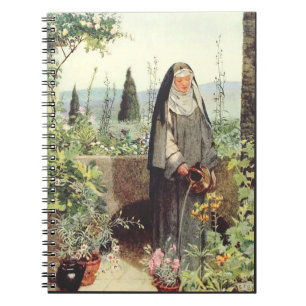Heilige Klara von Assisi: Patronin des Fernsehens Notizblock