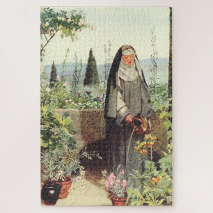 Heilige Klara von Assisi: Patronin des Fernsehens Puzzle
