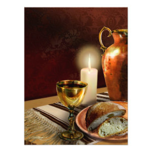 Heilige Kommunion Fotodruck