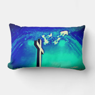 Heilige Kreuz Blue Earth Wurfkissen Lendenkissen
