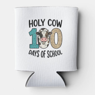 Heilige Kuh 100 Tage Schule Vintage Kuh Shirt Desi Dosenkühler