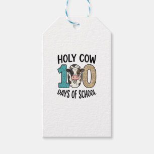 Heilige Kuh 100 Tage Schule Vintage Kuh Shirt Desi Geschenkanhänger