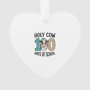 Heilige Kuh 100 Tage Schule Vintage Kuh Shirt Desi Ornament