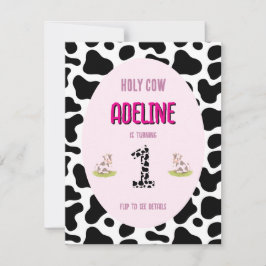 Heilige Kuh 1. Party Einladung