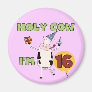 Heilige Kuh bin ich 16 T-Shirts und Geschenke Magnet