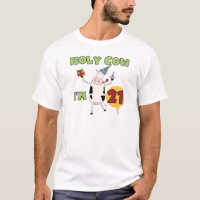 Heilige Kuh bin ich 21 Geburtstags-T-Shirts und