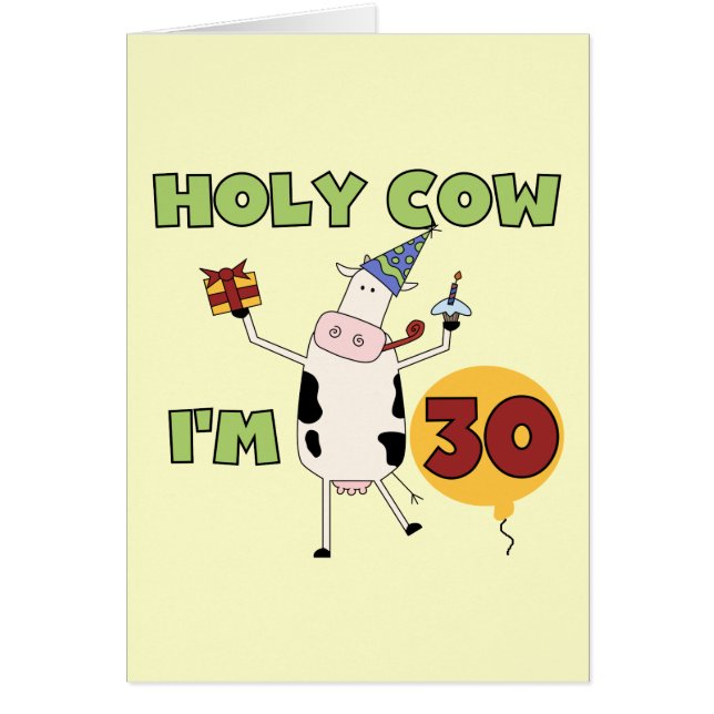 Heilige Kuh bin ich 30 T-Shirts und Geschenke (Vorne)