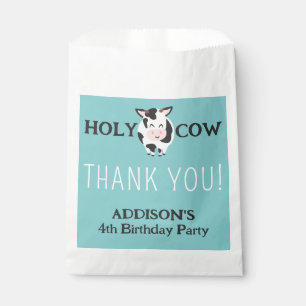 Heilige Kuh Danke Bauernhof Tier Party Geschenktütchen