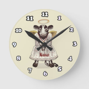 Heilige Kuh Engel Runde Uhr