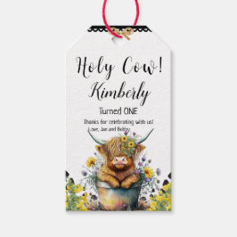Heilige Kuh Erste Geburtstagskuh, Geschenkanhänger