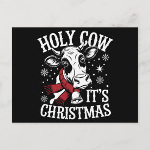 Heilige Kuh Es ist Weihnachten Funny Cow Lover Far