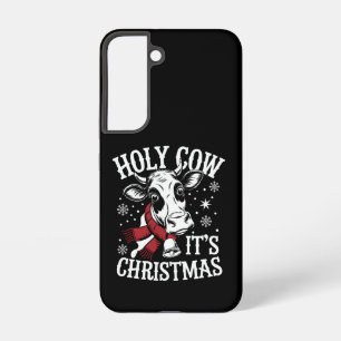 Heilige Kuh Es ist Weihnachten Funny Cow Lover Far Samsung Galaxy Hülle