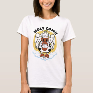 Heilige Kuh Frauen Weiß T-Shirt