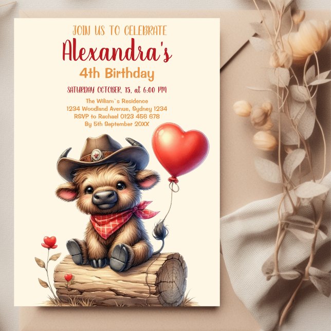 Heilige Kuh Geburtstag Einladung (Von Creator hochgeladen)