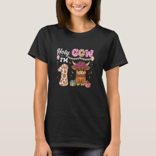 Heilige Kuh ich bin 1 Highland-Kuh-Landwirtschaft  T-Shirt