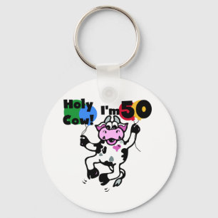 Heilige Kuh Ich bin 50 Hemden und Geschenke Schlüsselanhänger