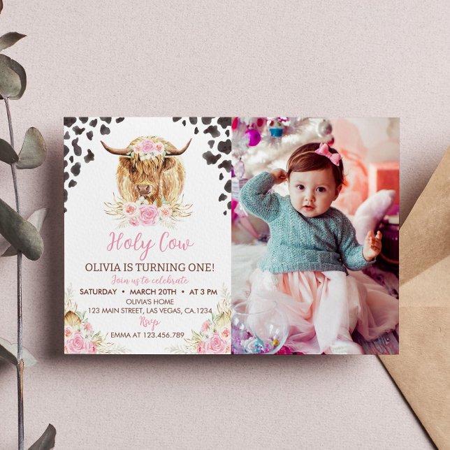 Heilige Kuh ich bin ein Highland-Kuh-Mädchen 1. Ge Einladung (Von Creator hochgeladen)