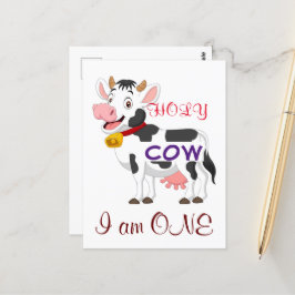 Heilige Kuh Ich bin ein Kind Postkarte