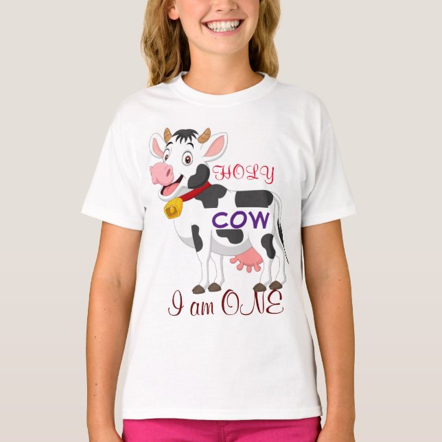 Heilige Kuh Ich bin ein Kind T-Shirt (Vorderseite)